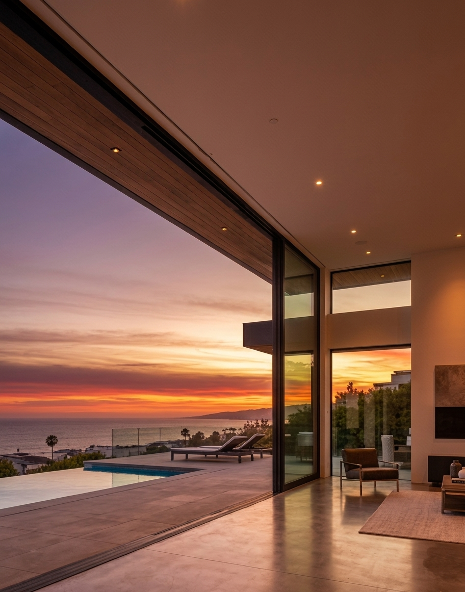 Finished glass wall modernization