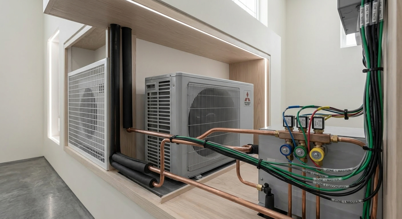Modern Heat Pump Installation Santa Monica